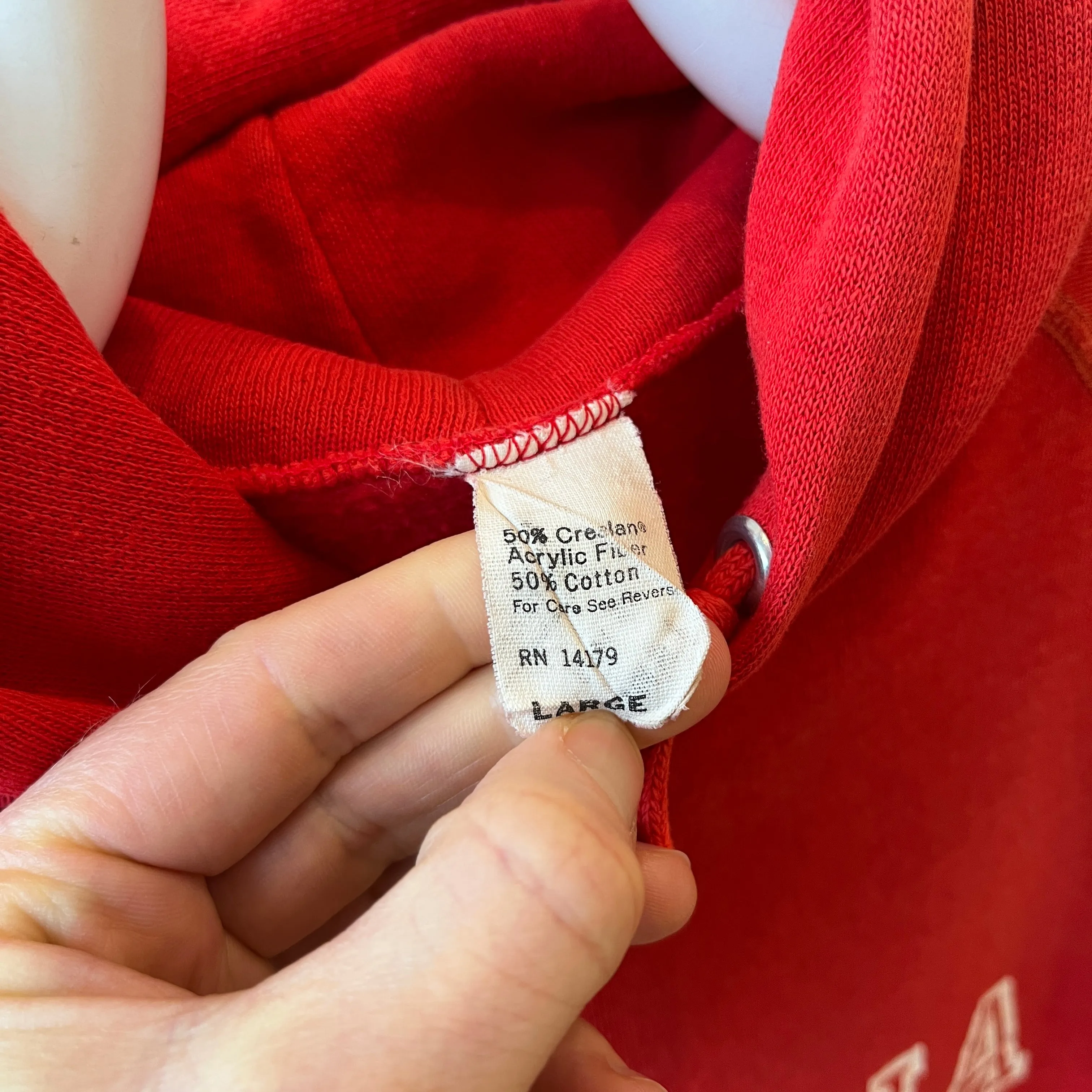 1970/80s Sun Faded, Perfectly Worn and Luxuriously Soft Georgie Hoodie - Go DAWGS