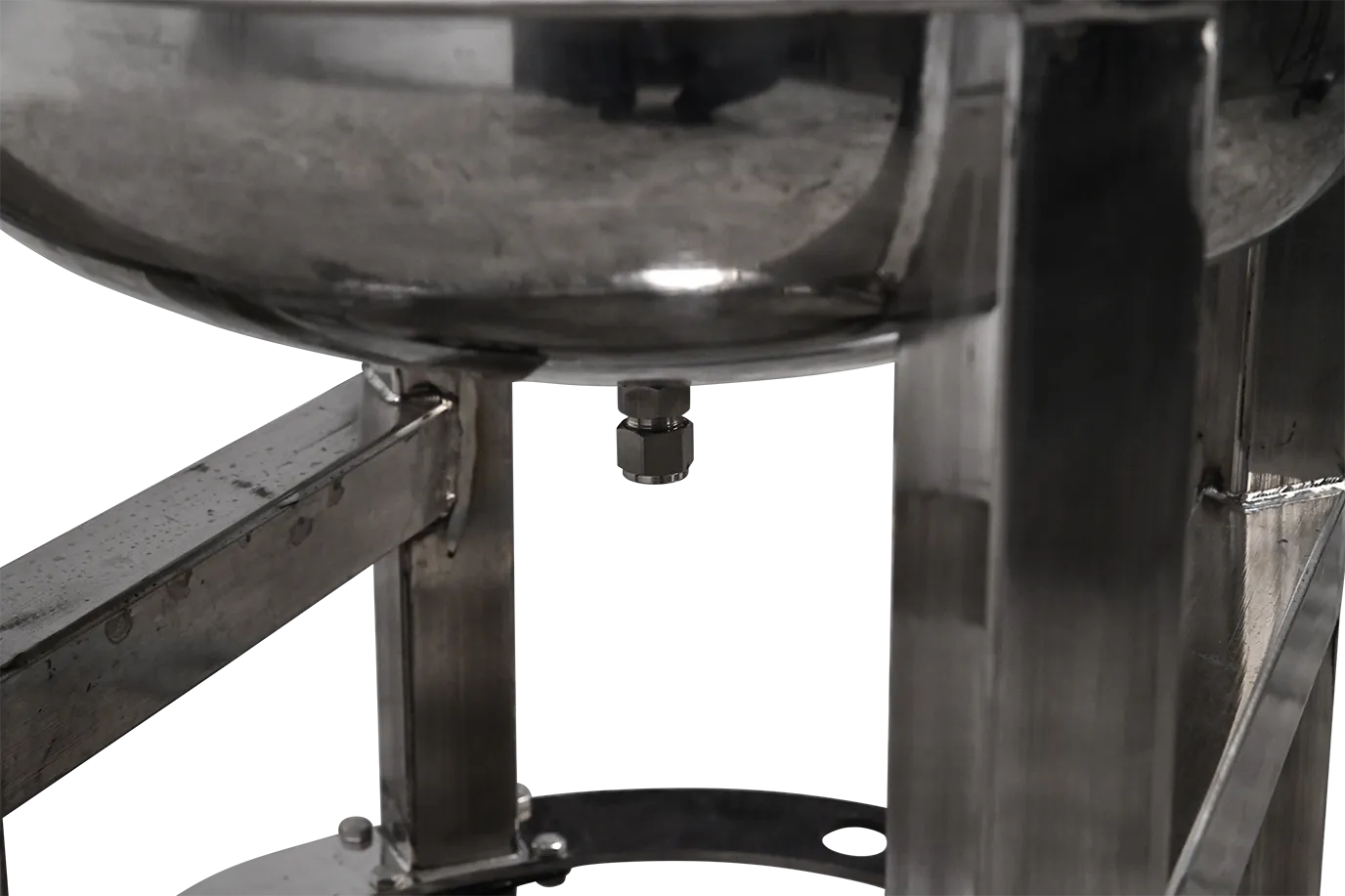 312lb ASME Non-Jacketed Solvent Tank | V1 | Unassembled