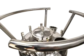 312lb ASME Non-Jacketed Solvent Tank | V1 | Unassembled