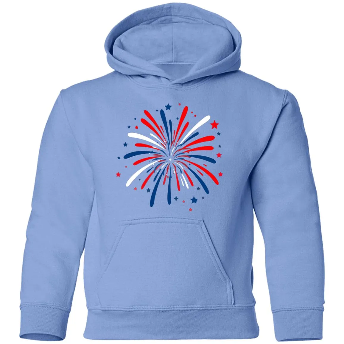 4th of July Firework -- Youth Pullover Hoodie