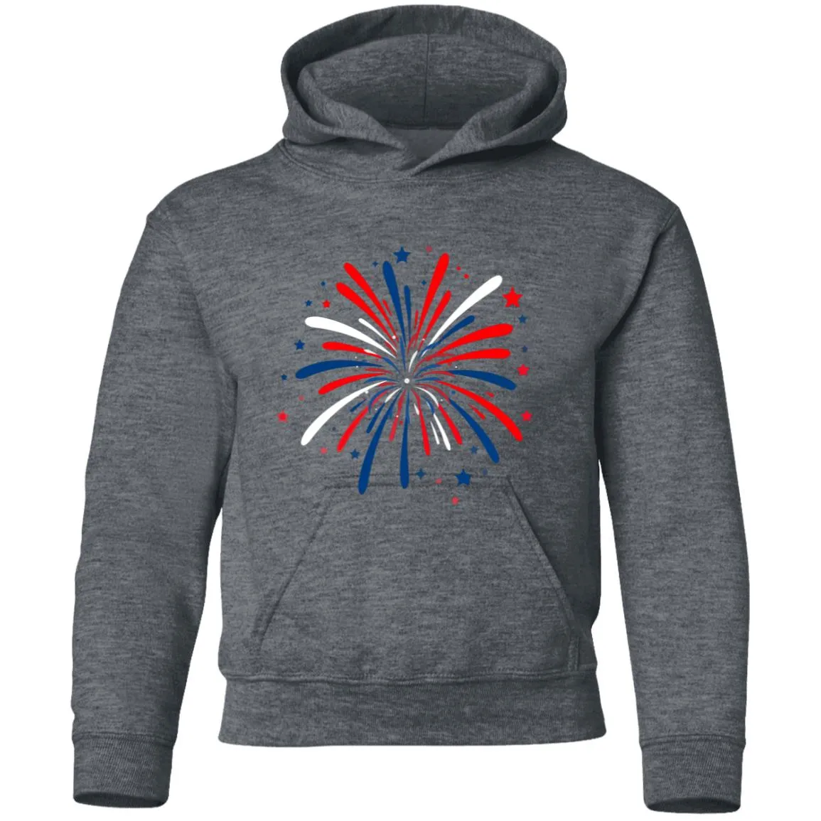 4th of July Firework -- Youth Pullover Hoodie