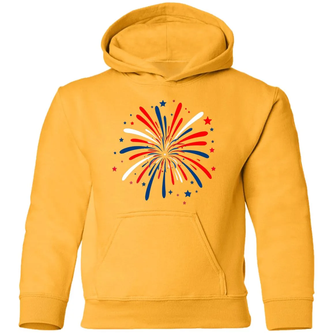 4th of July Firework -- Youth Pullover Hoodie