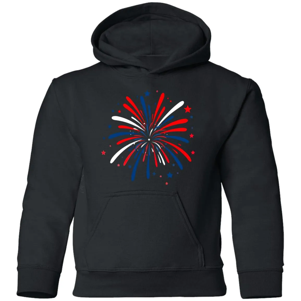 4th of July Firework -- Youth Pullover Hoodie