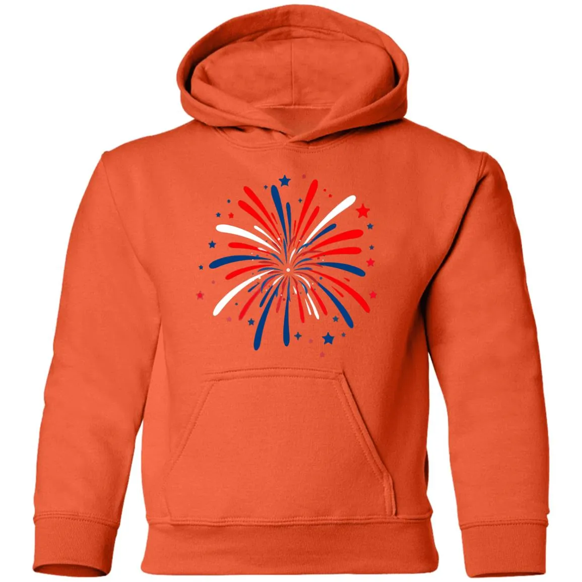 4th of July Firework -- Youth Pullover Hoodie