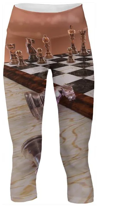 A Game of Chess Yoga Pants