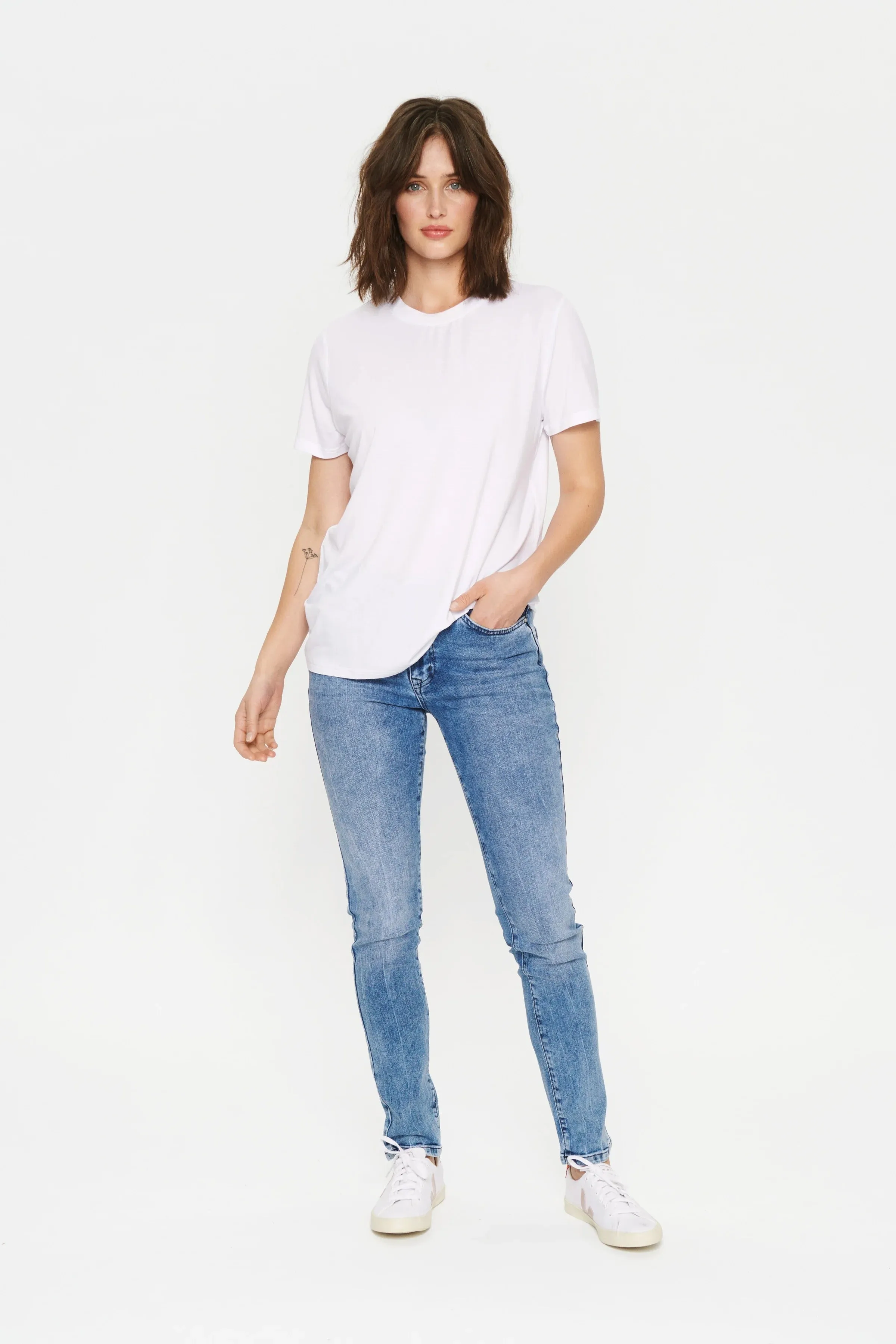 Adelia T Shirt - White