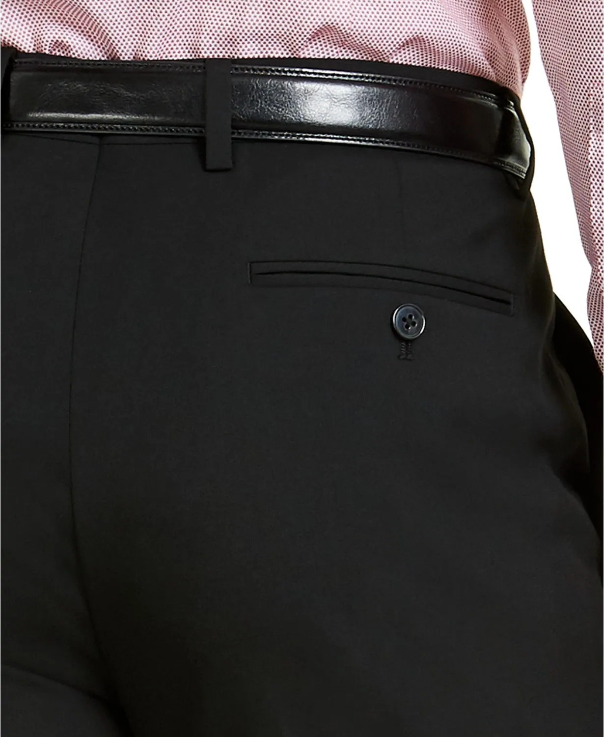 Alfani Men's Dress Pants 30 X 32 Black Slim-Fit Stretch Solid