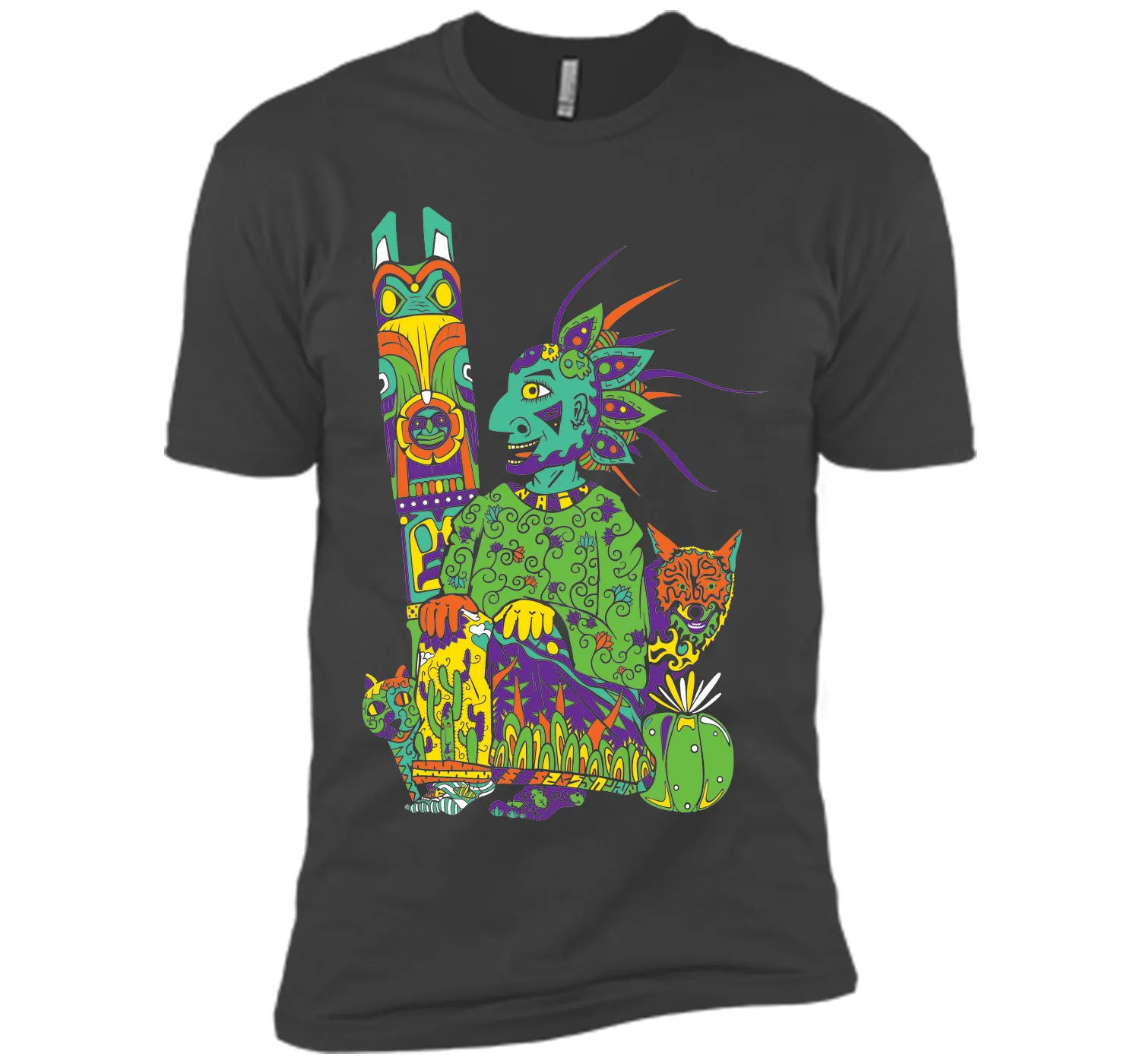 Amiable Unsane Psychedelic Indian 2017 T Shirt