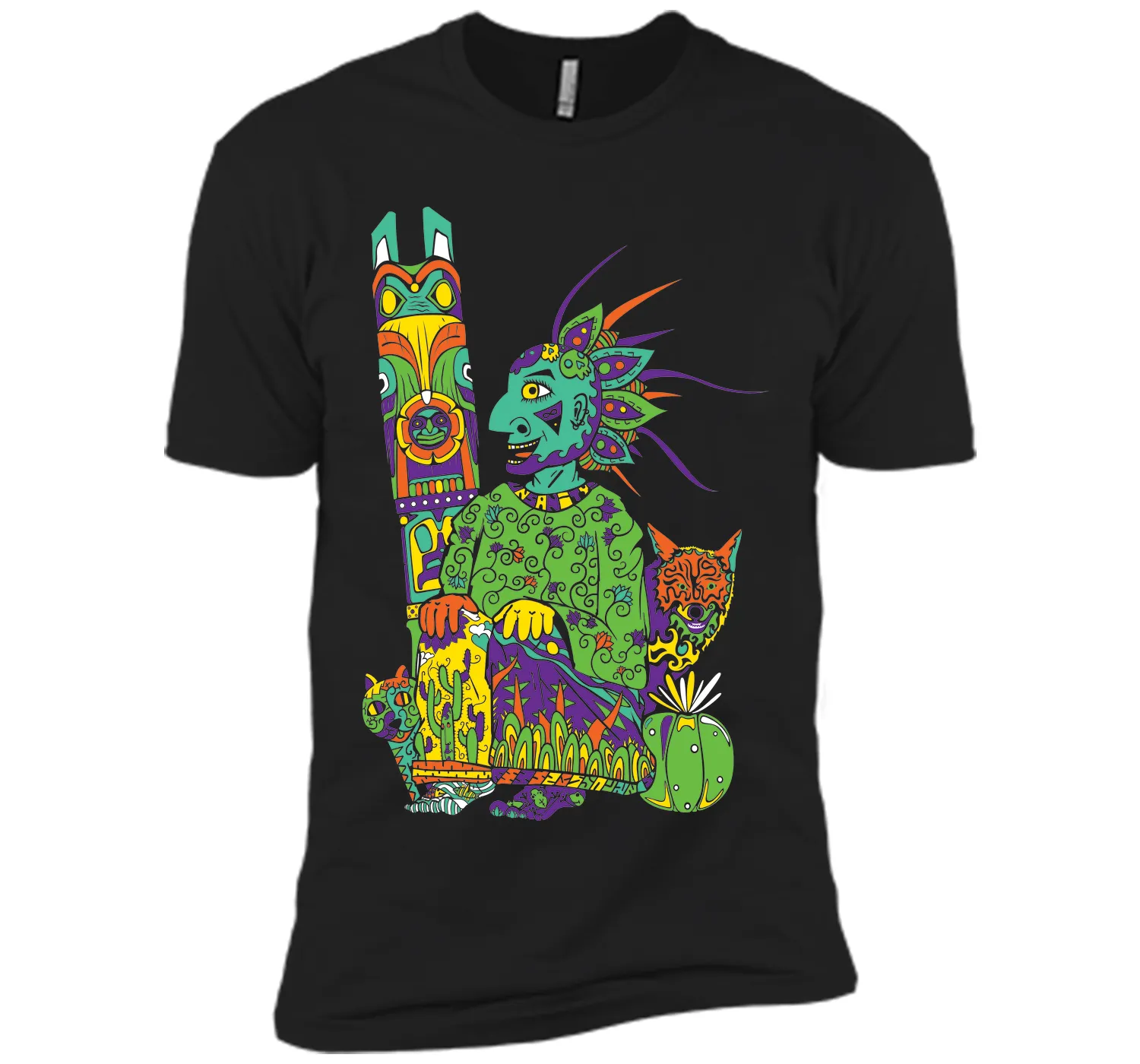 Amiable Unsane Psychedelic Indian 2017 T Shirt