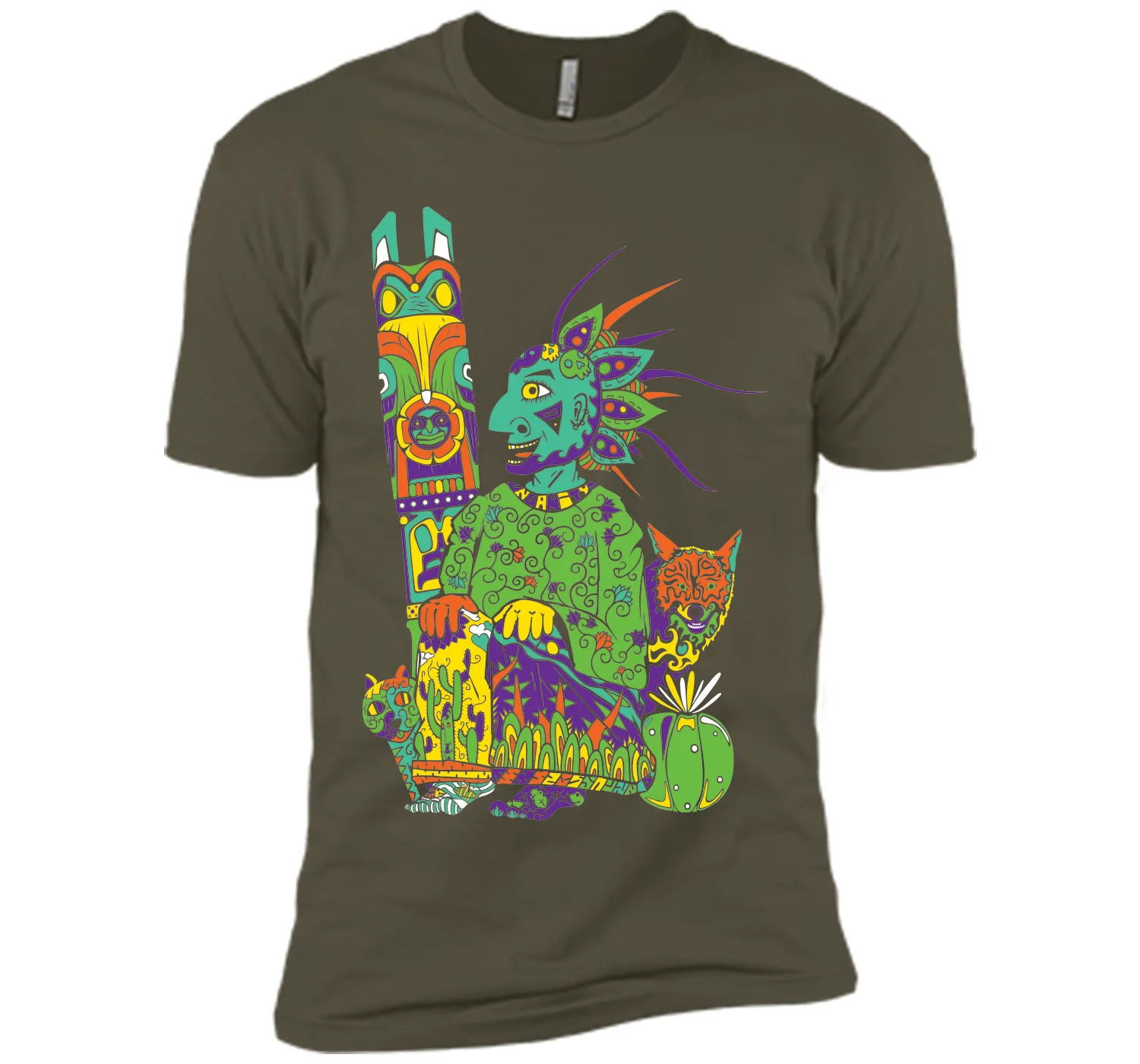Amiable Unsane Psychedelic Indian 2017 T Shirt