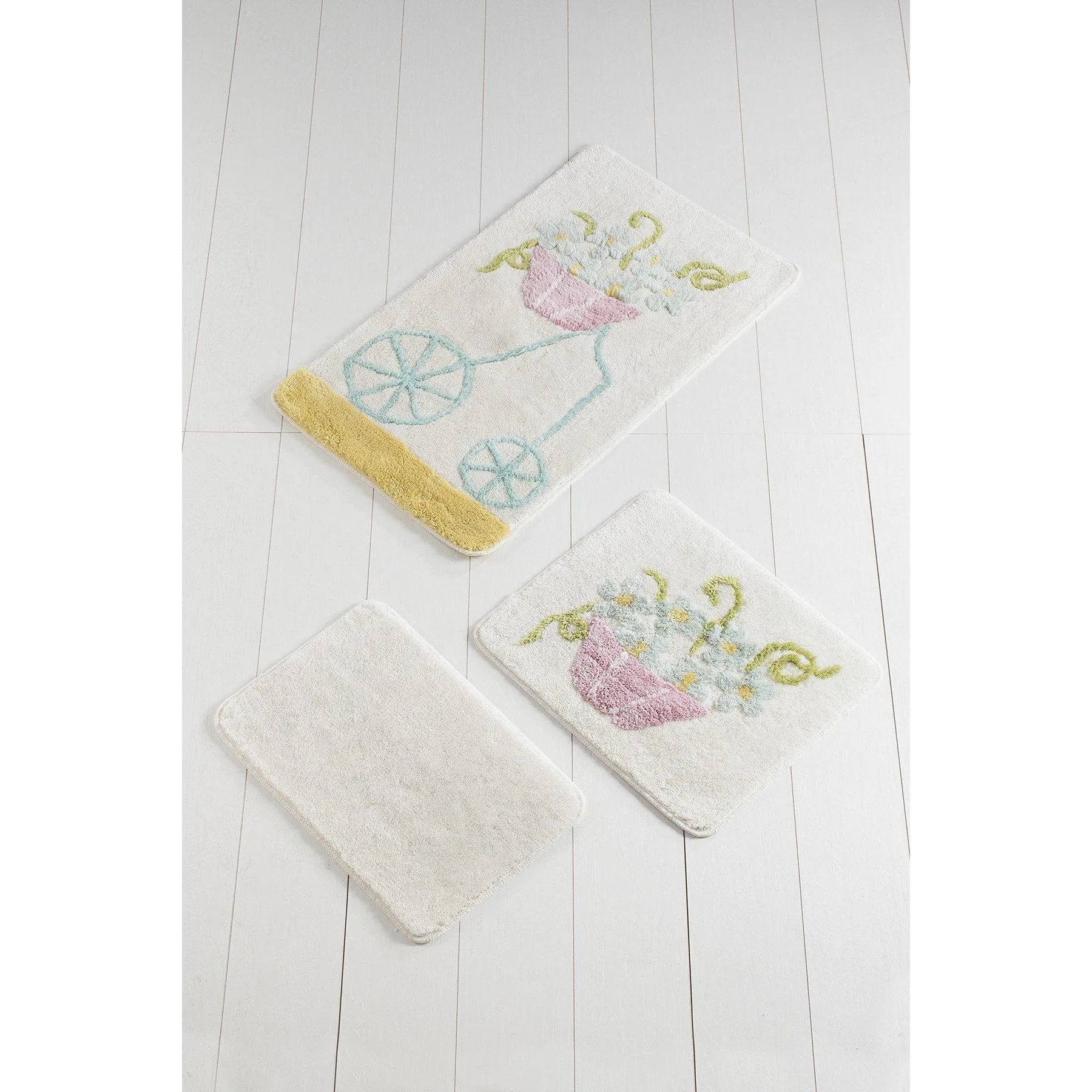 ARAN Yellow  Bath Mat