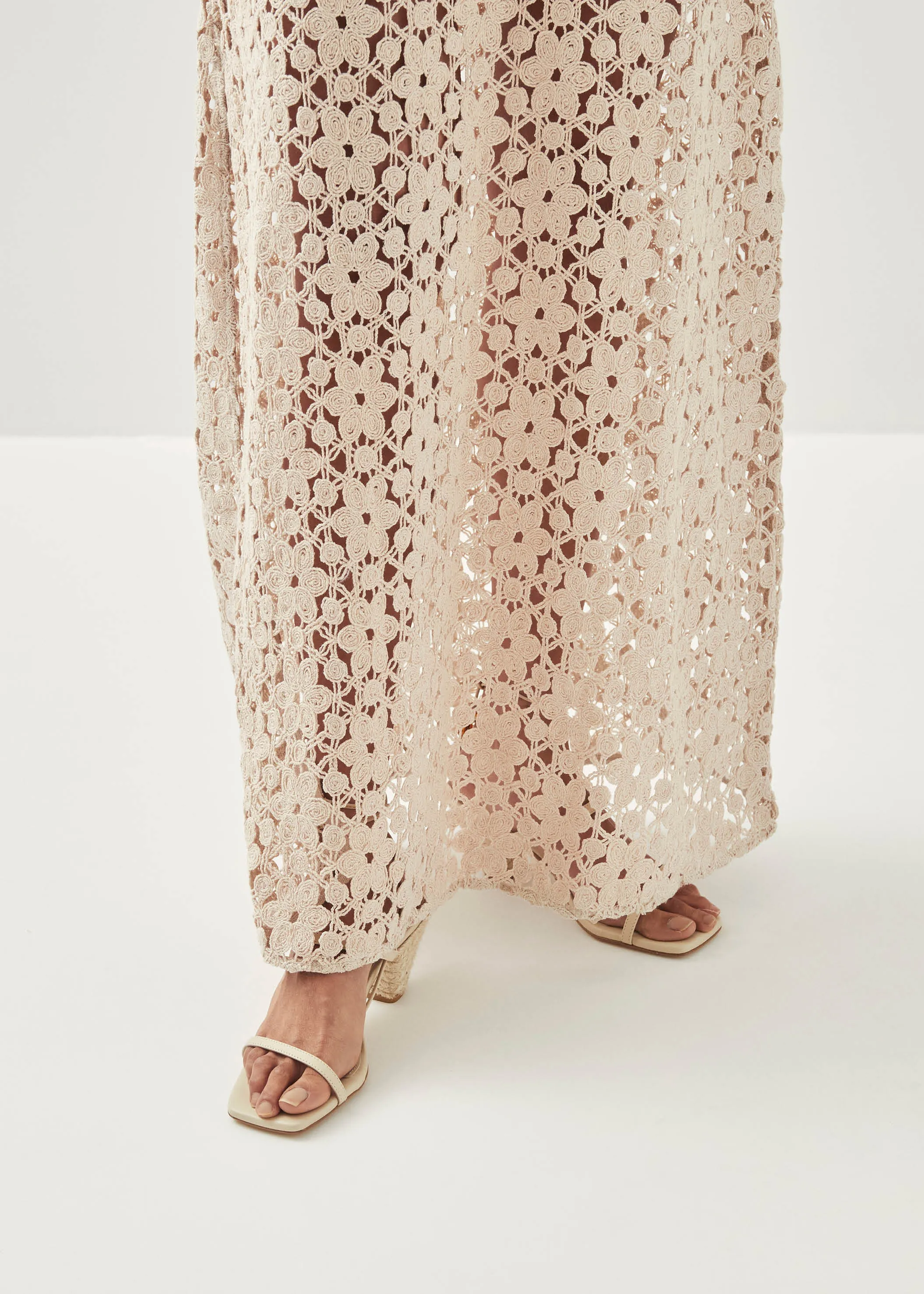Arum Lace Cream Dress