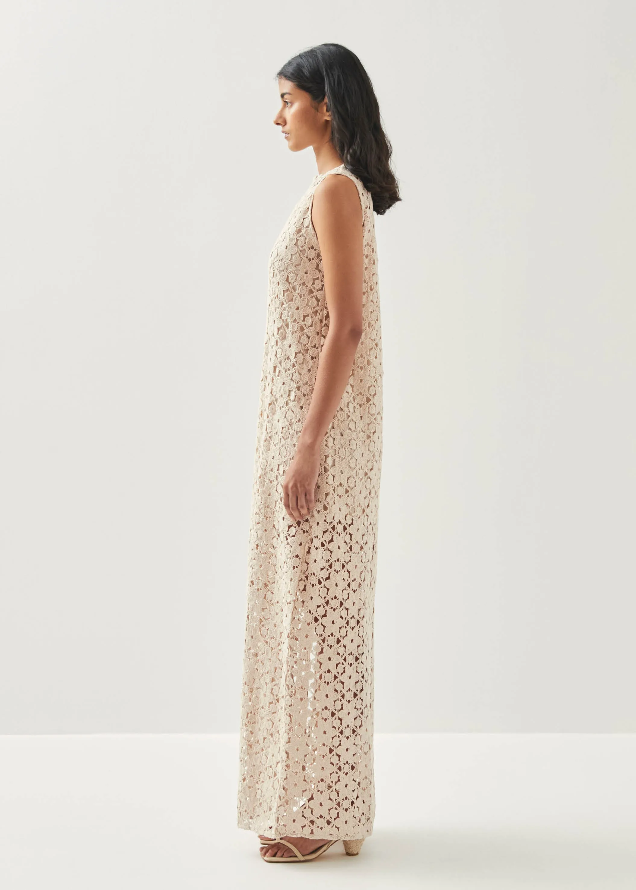 Arum Lace Cream Dress