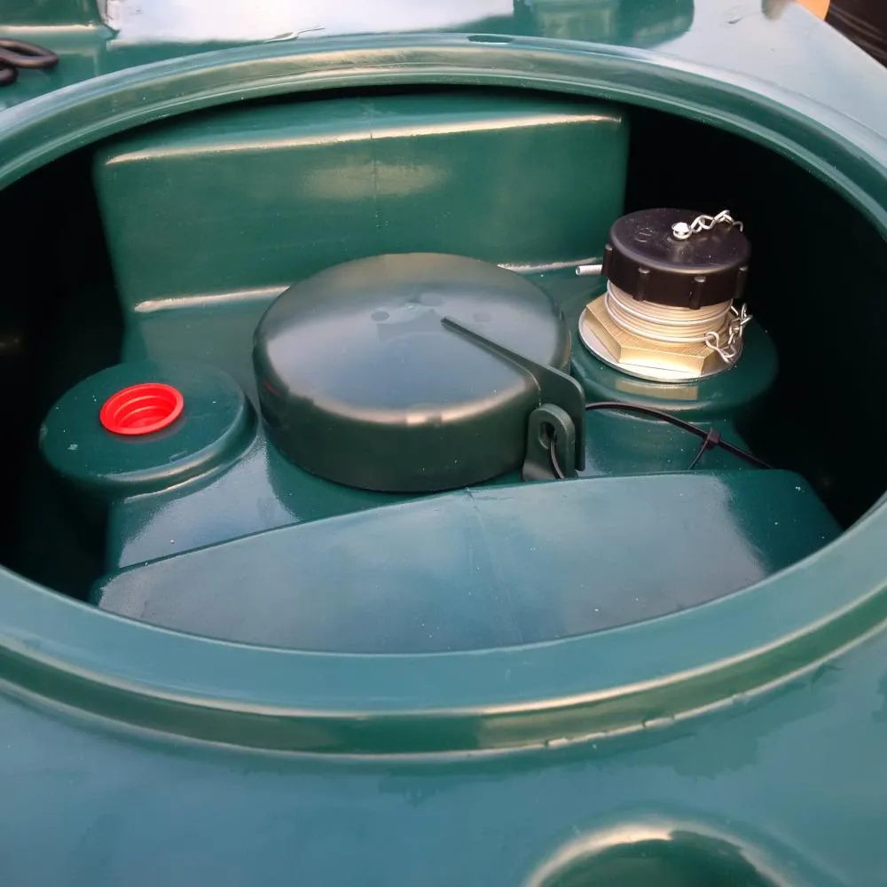 Atlantis 2500 Litre Vertical Bunded Oil Tank