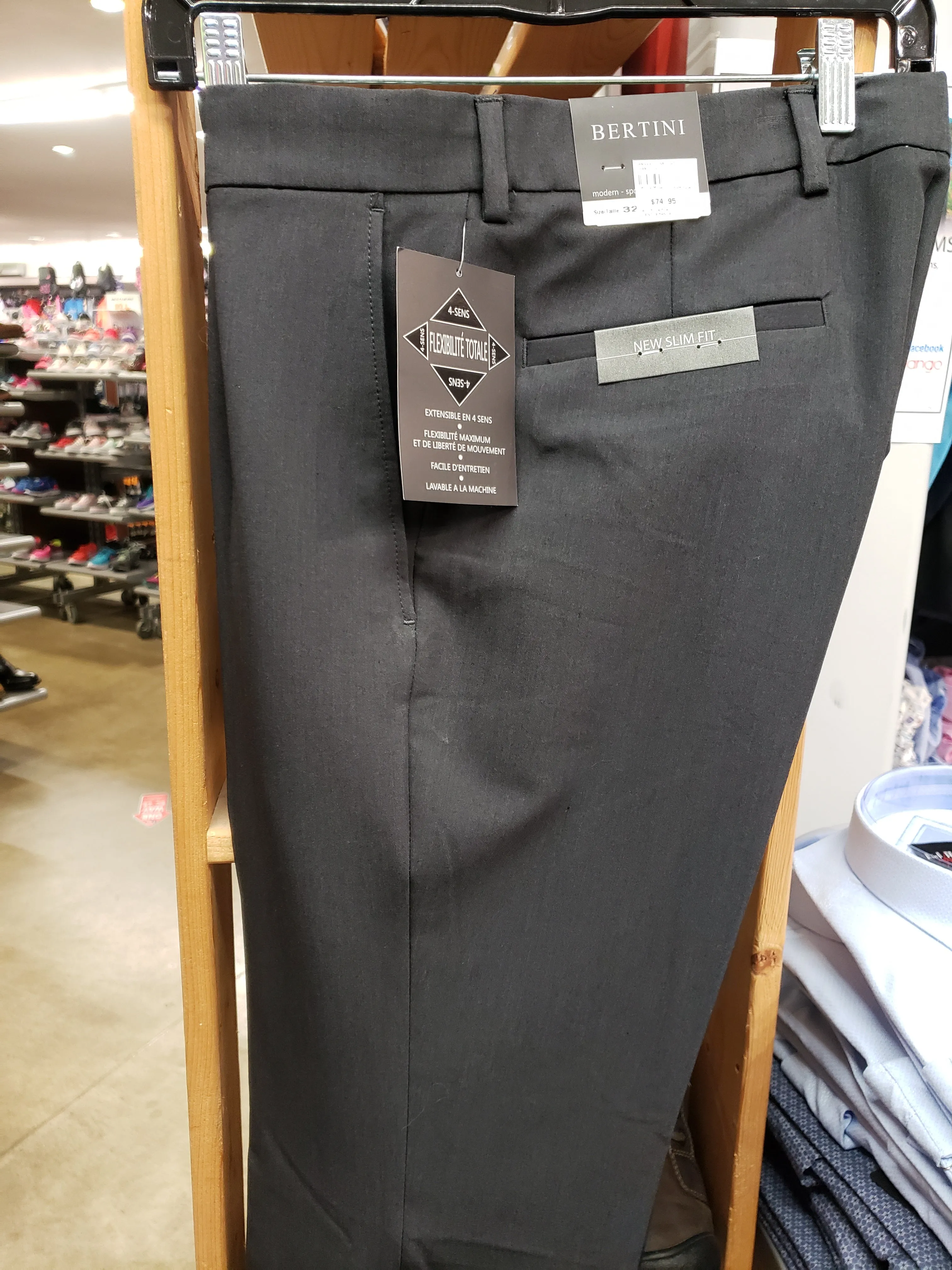 Bertini Fine Twill New Slim Pant