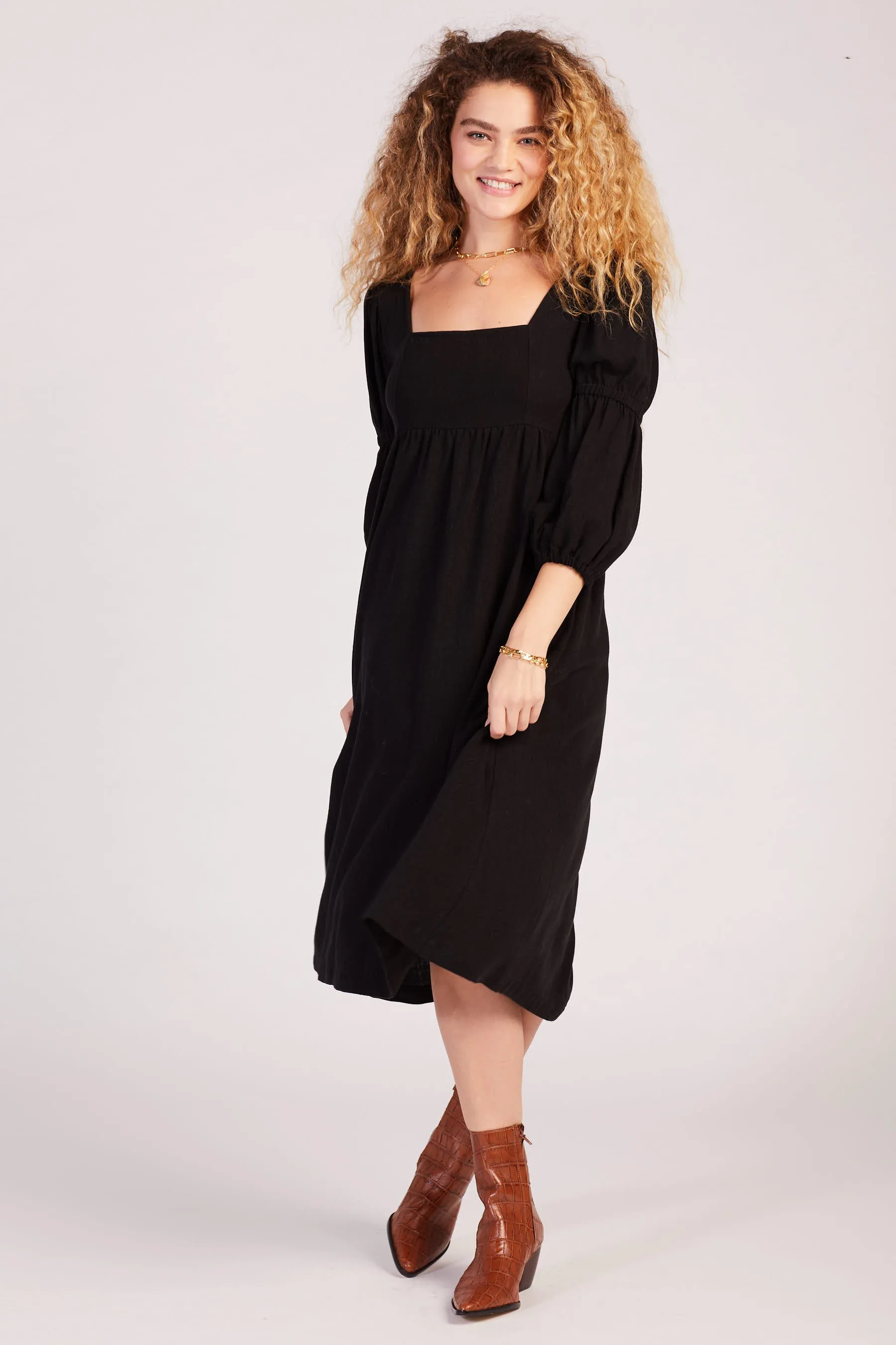 Black Doreen Dress