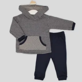 Boys Navy Blue Tracksuit By Rapife