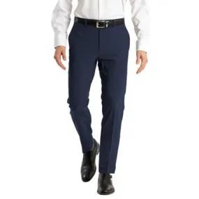 Calvin Klein Mens Skinny fit Dress Pants 36 / 34 Blue Solid