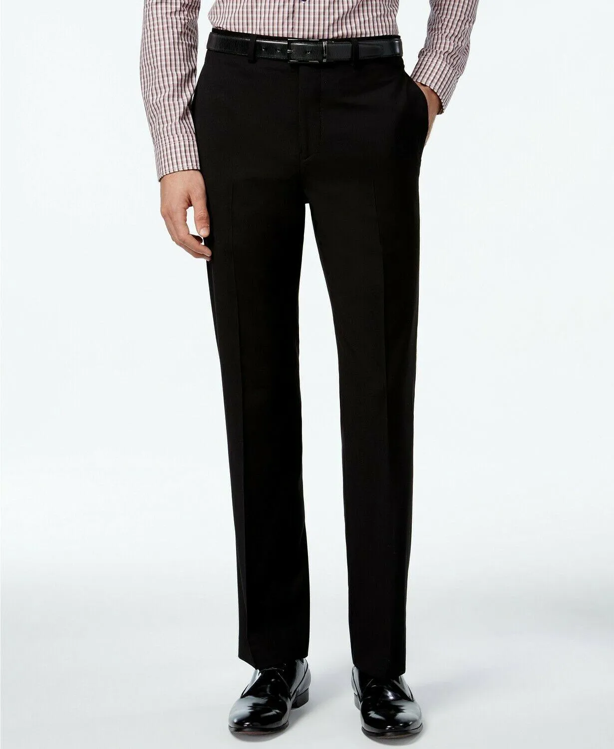 Calvin Klein Mens Slim fit Dress Pants 36 / 29 Black