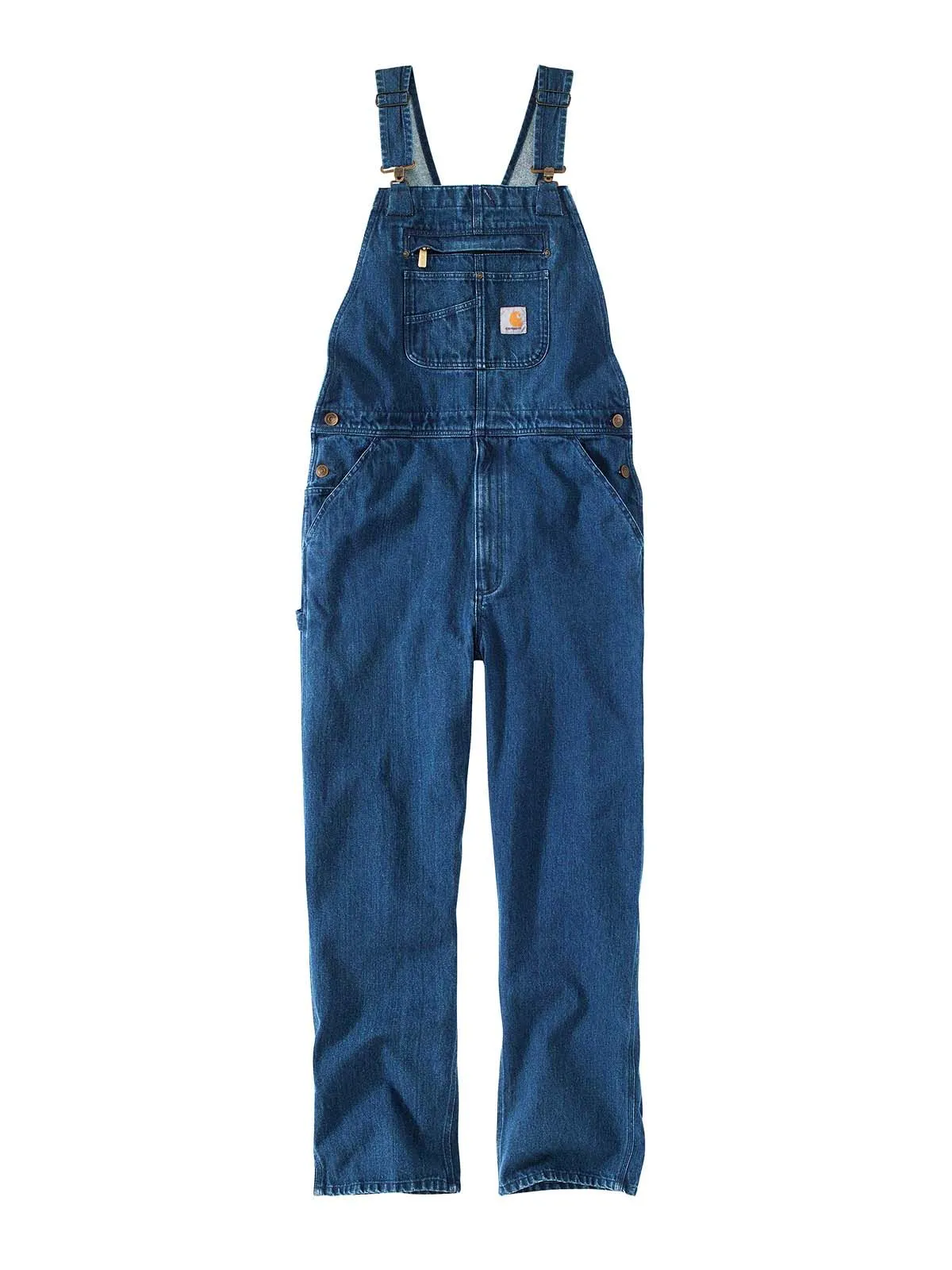 Carhartt Washed Denim Bib Overall - 104672