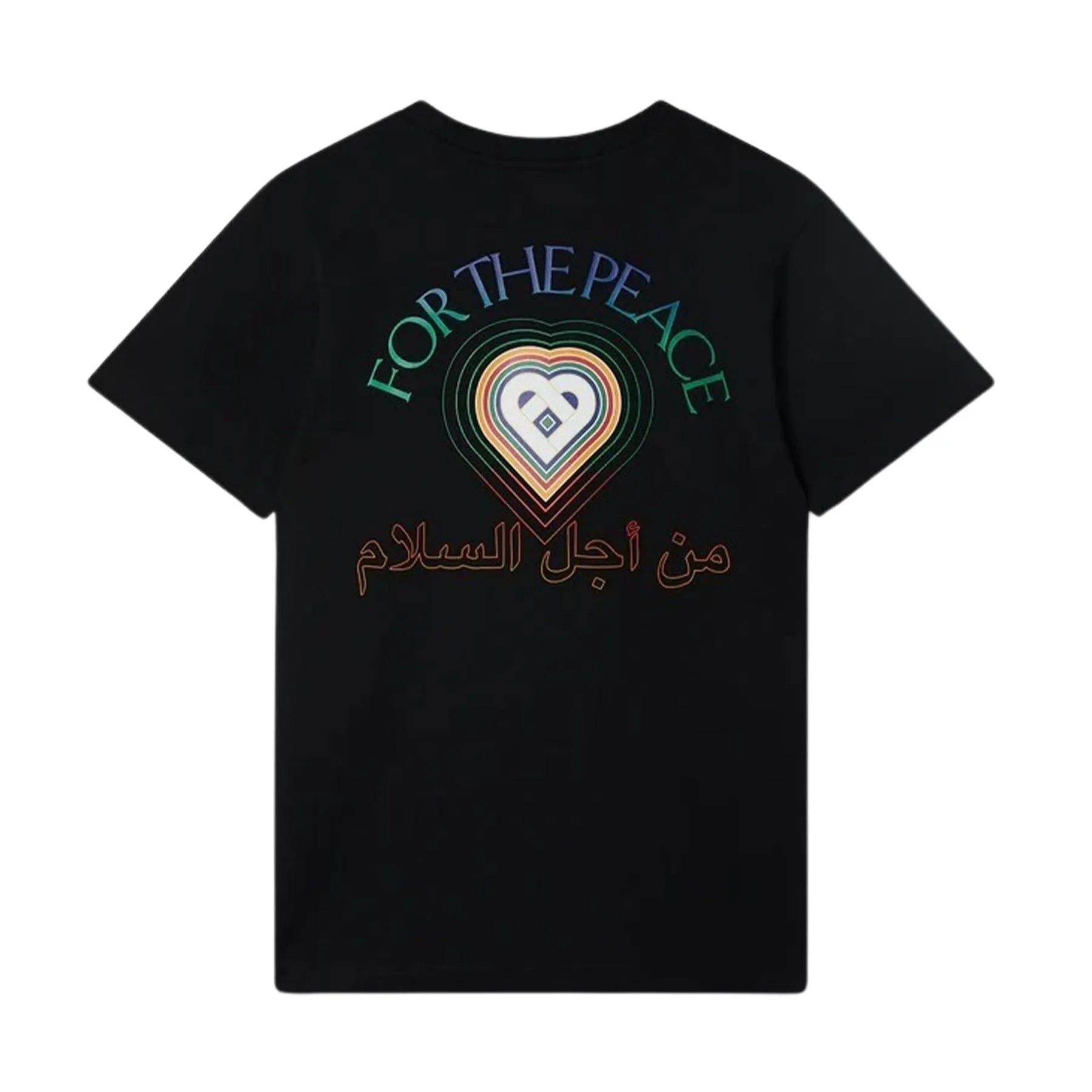 Casablanca For The Peace Gradient Printed T-Shirt 'Black'
