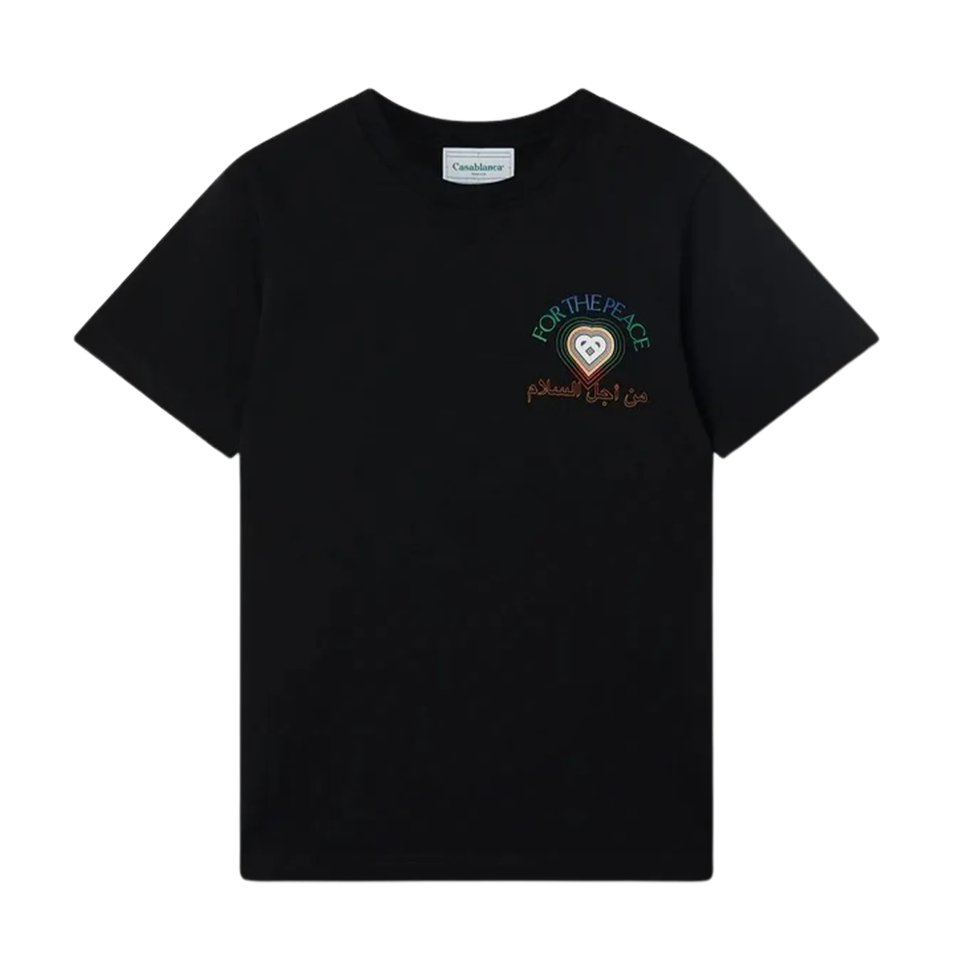 Casablanca For The Peace Gradient Printed T-Shirt 'Black'