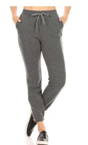 Charcoal Fleece Joggers