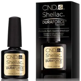 Cnd Shellac - Top Coat  Dura Force (Small) 0.25Oz