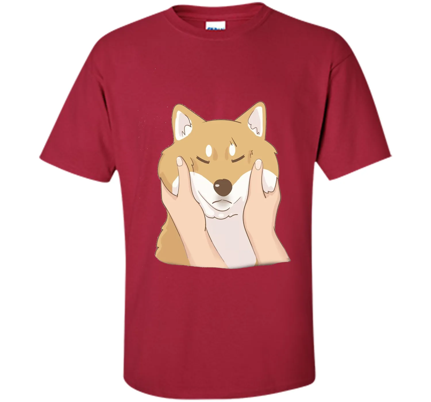 Cute Shiba Inu Shirt: Chubby Cheeks T-shirt
