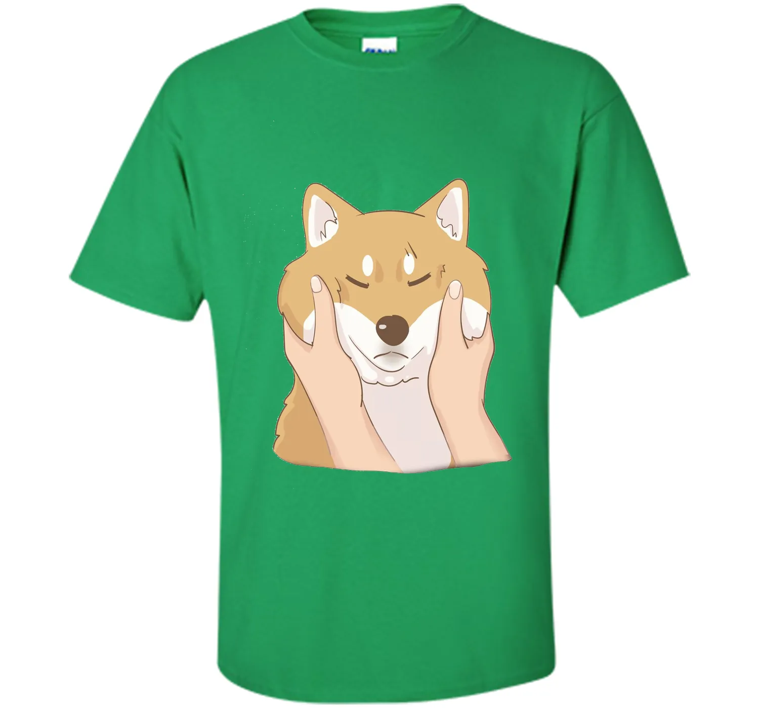 Cute Shiba Inu Shirt: Chubby Cheeks T-shirt