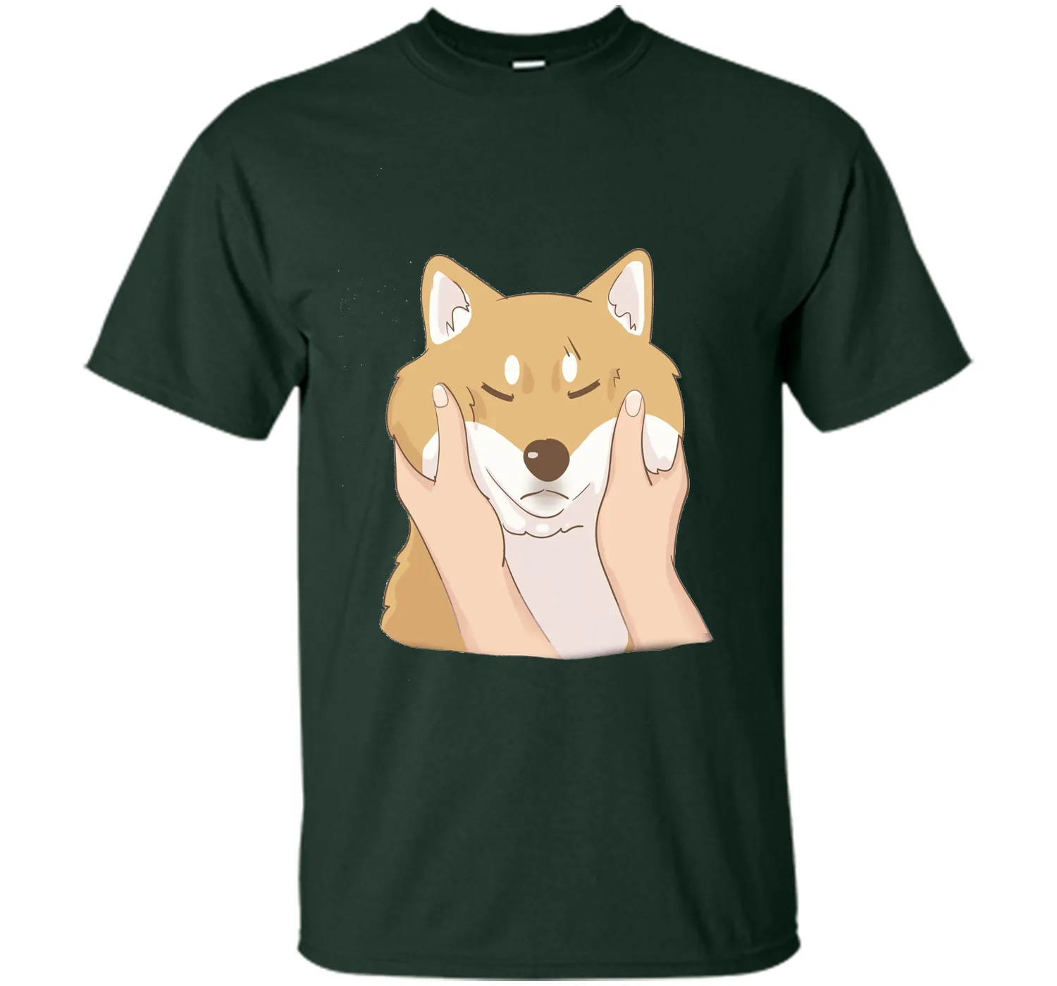 Cute Shiba Inu Shirt: Chubby Cheeks T-shirt