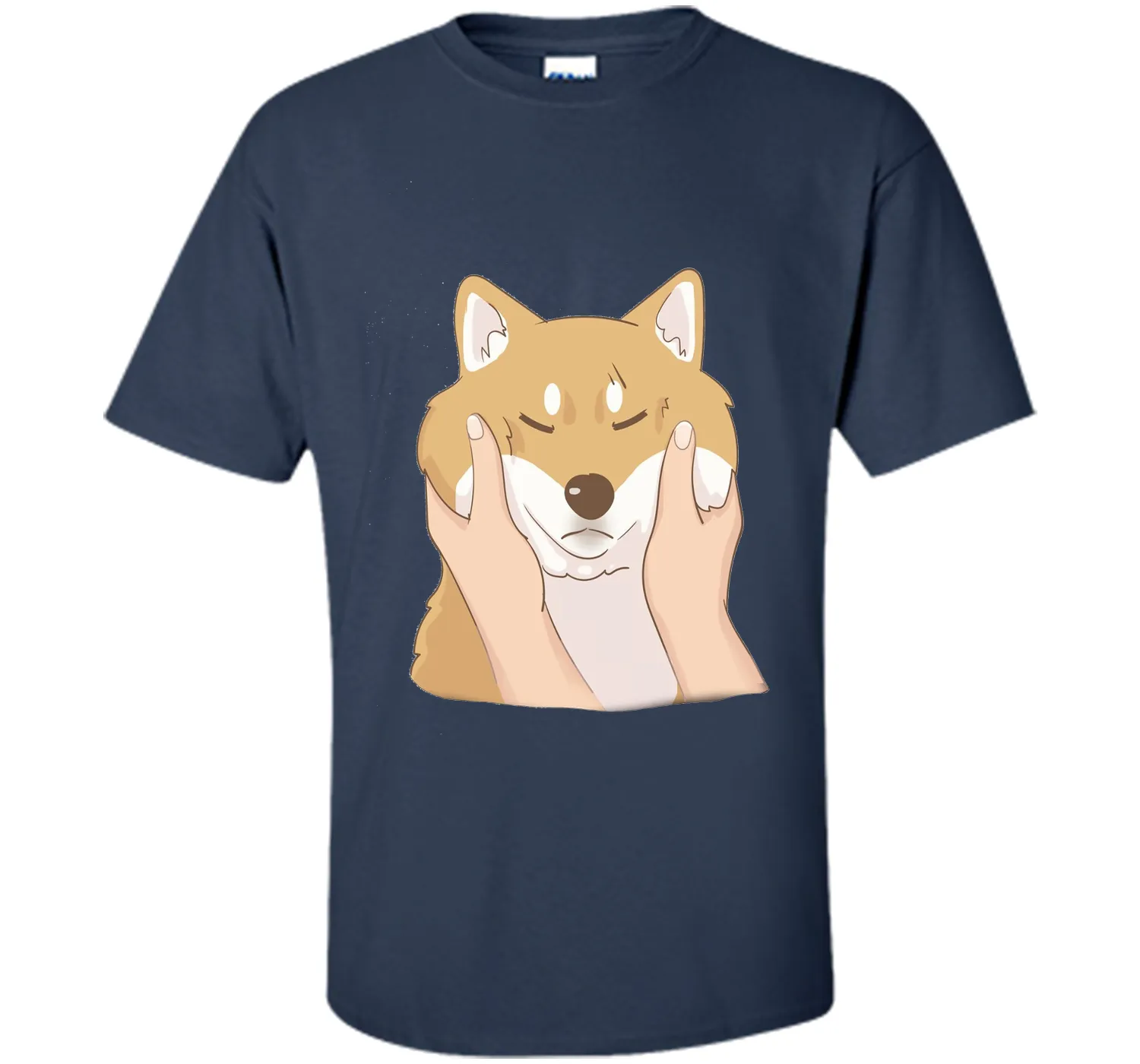 Cute Shiba Inu Shirt: Chubby Cheeks T-shirt