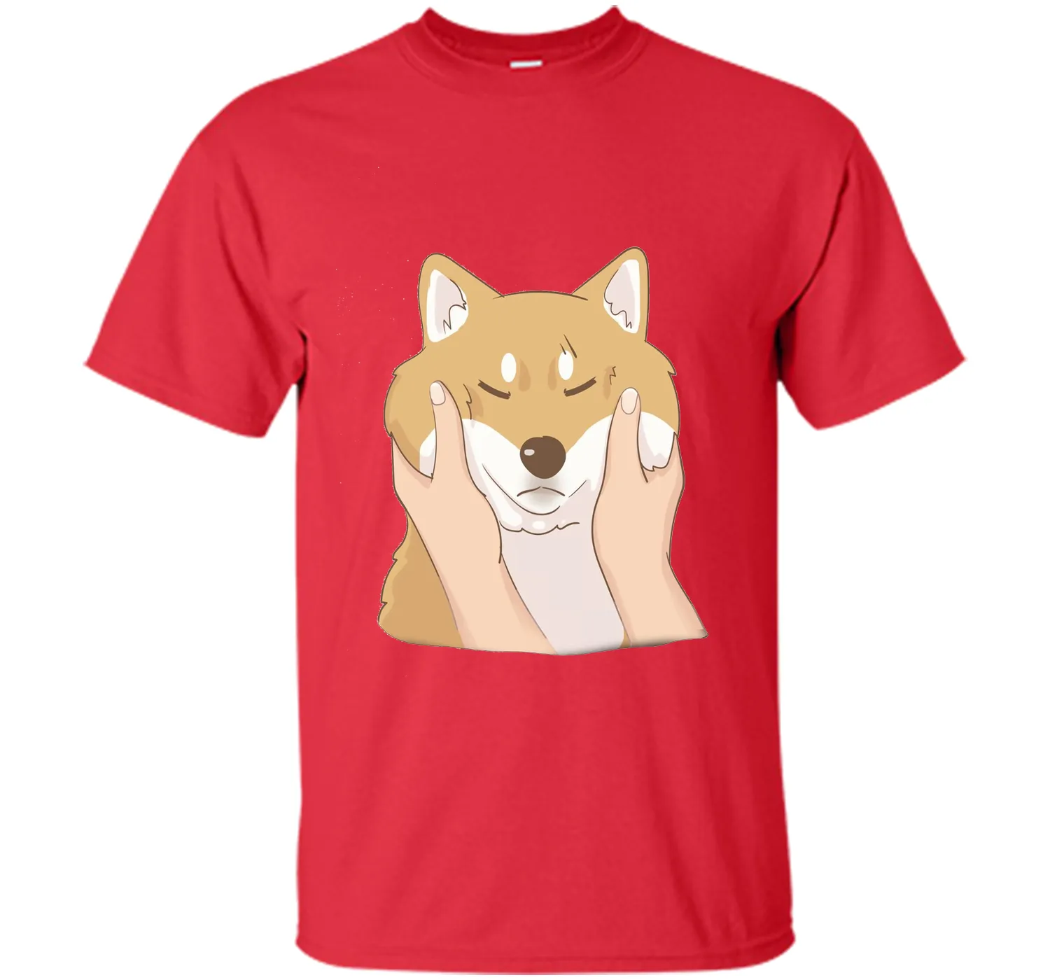 Cute Shiba Inu Shirt: Chubby Cheeks T-shirt