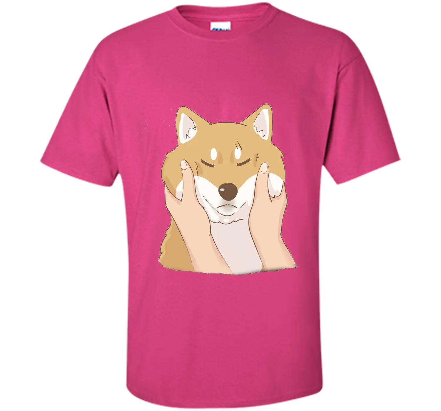 Cute Shiba Inu Shirt: Chubby Cheeks T-shirt