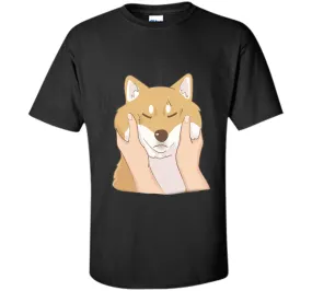 Cute Shiba Inu Shirt: Chubby Cheeks T-shirt
