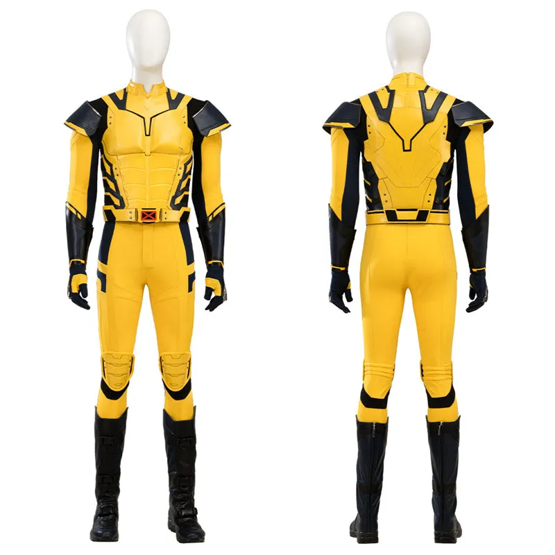 Deadpool 3 The Wolverine Cosplay Costume Superhero James Howlett Outfit Halloween Carnival Suit