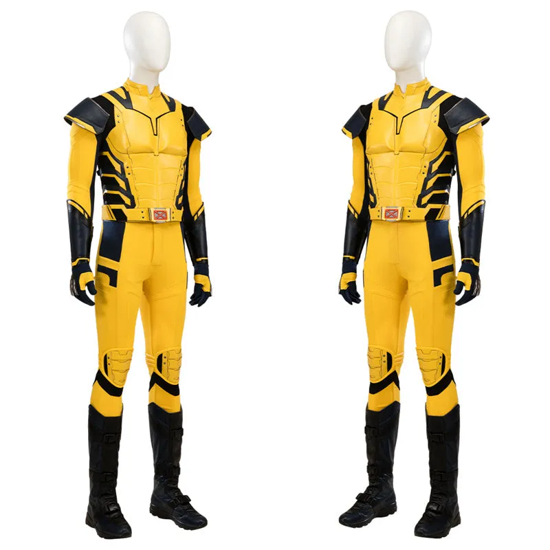 Deadpool 3 The Wolverine Cosplay Costume Superhero James Howlett Outfit Halloween Carnival Suit