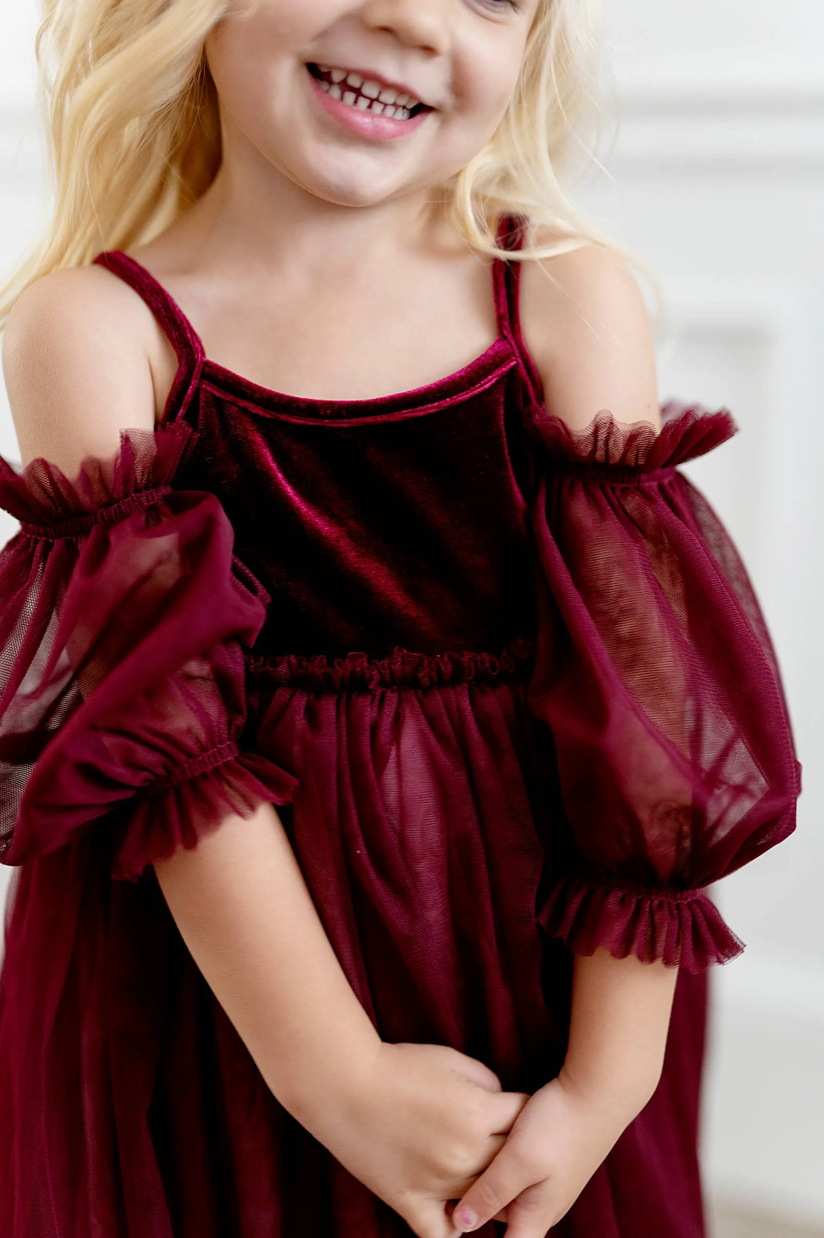 Everly Dress in Plum Ombre| Special Occasion