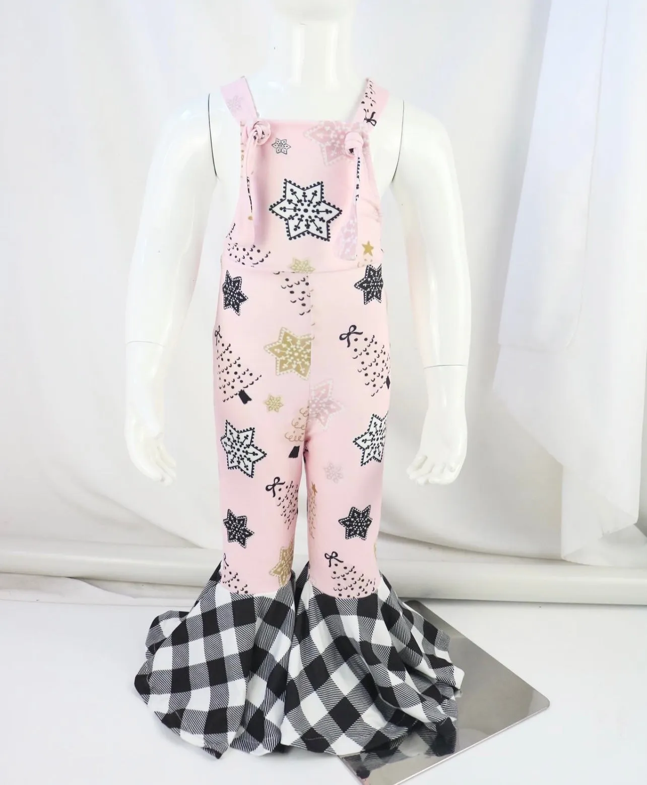 Exclusive Christmas Trees and Stars Overall