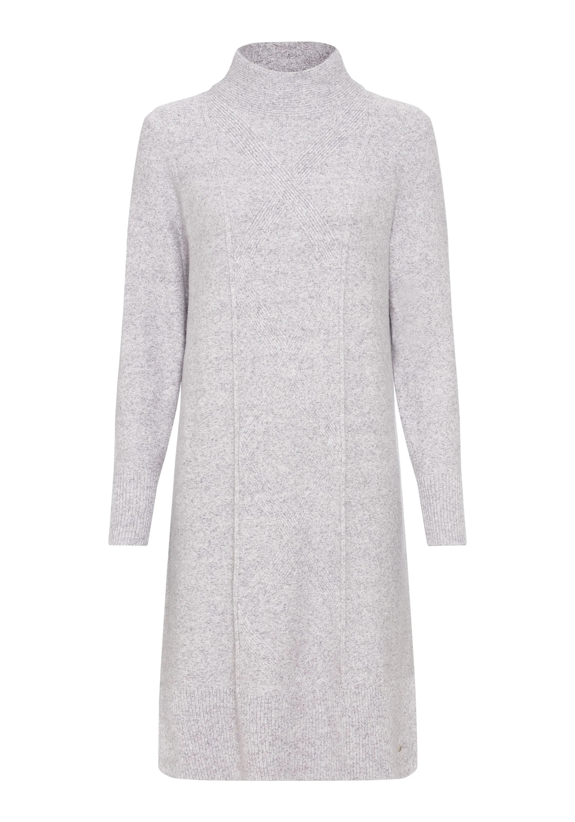 Funnel Neck Sweater Dress