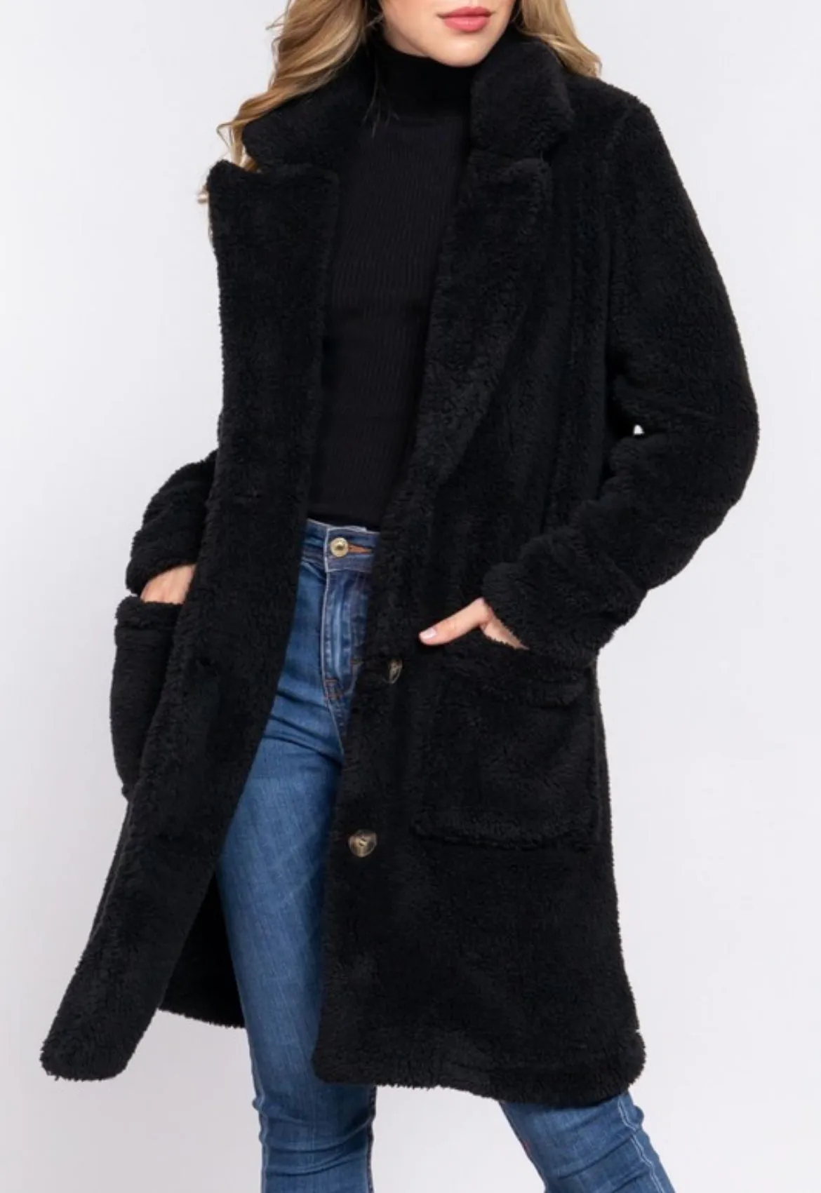 Furry coat