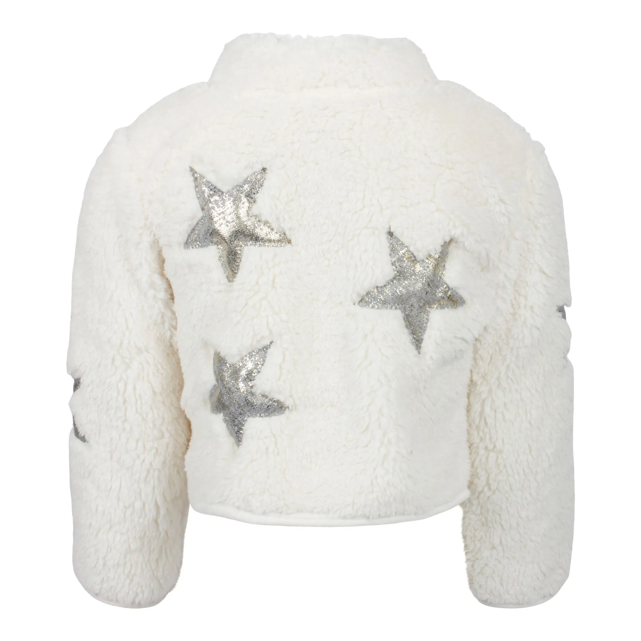 Gold Stars Sherpa Jacket