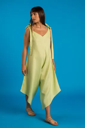 GRANADINA Linen Jumper - Pistachio
