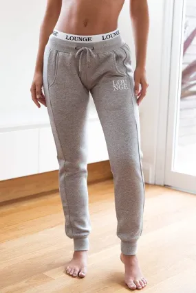 Grey Fitted Joggers