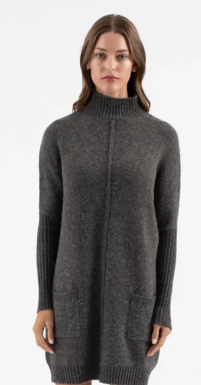 Grey Sweater Dress