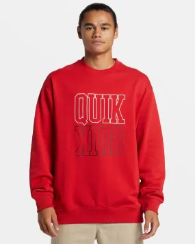 Griffin Pullover Sweatshirt - Salsa