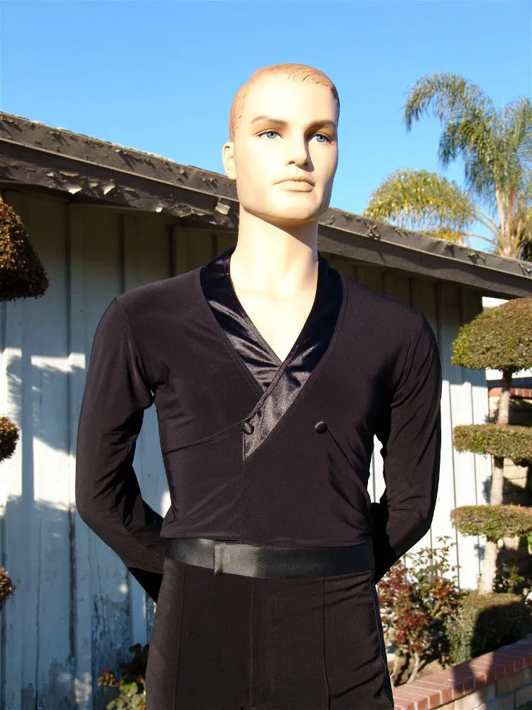 GS65 "IN" Black Competitive Latin Shirt