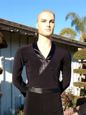 GS65 "IN" Black Competitive Latin Shirt