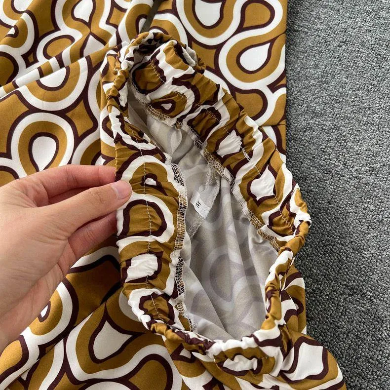 Hale Abstract Print Coord Set