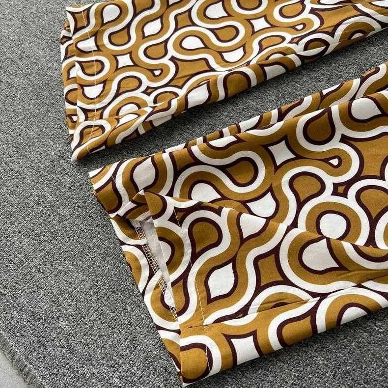 Hale Abstract Print Coord Set